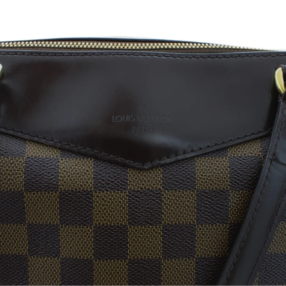 Authentic Preloved 2011 Louis Vuitton Westminster GM Brown Damier Ebene Shoulder - Picture 5 of 10